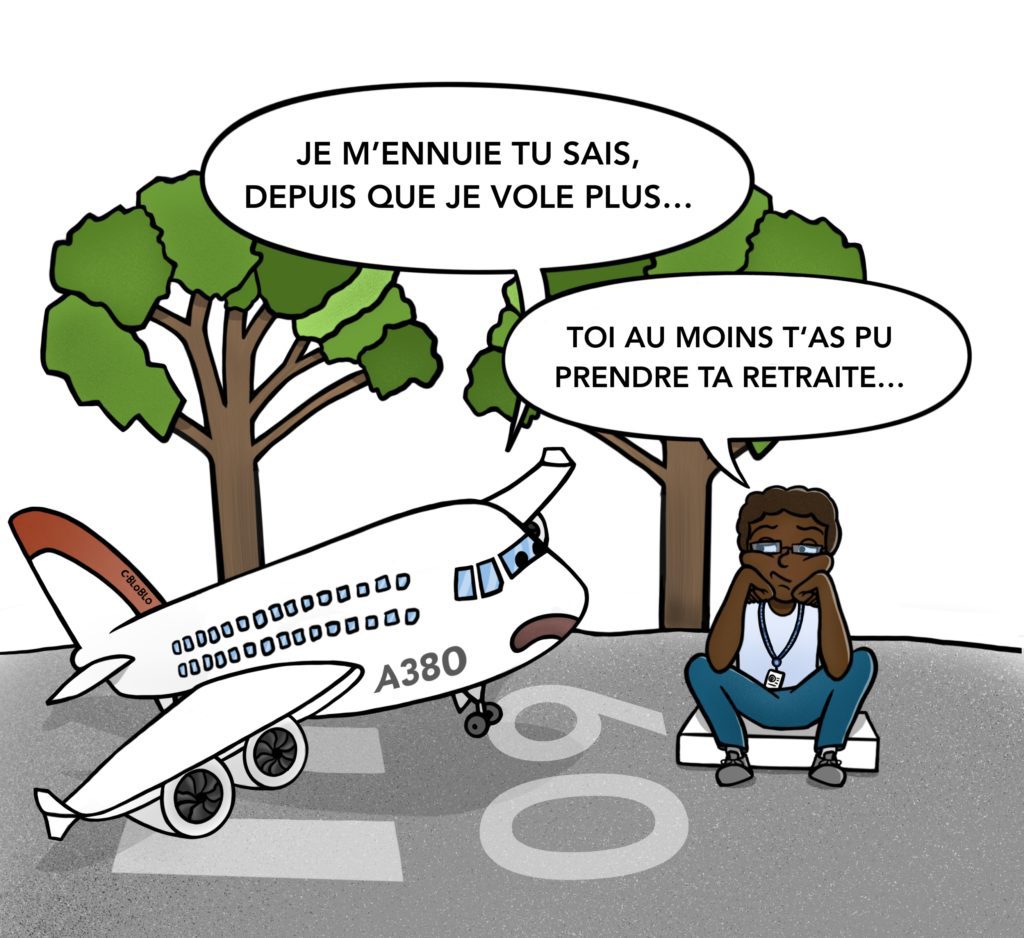 A380 à la retraite